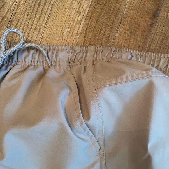 Tan Athletic Drawstring Shorts - Picture 3 of 3